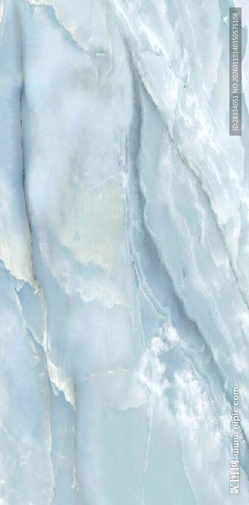 浅蓝色大理石纹理背景