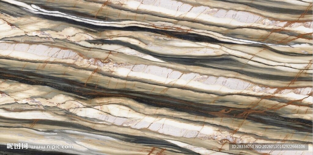 鱼肚金大理石石纹