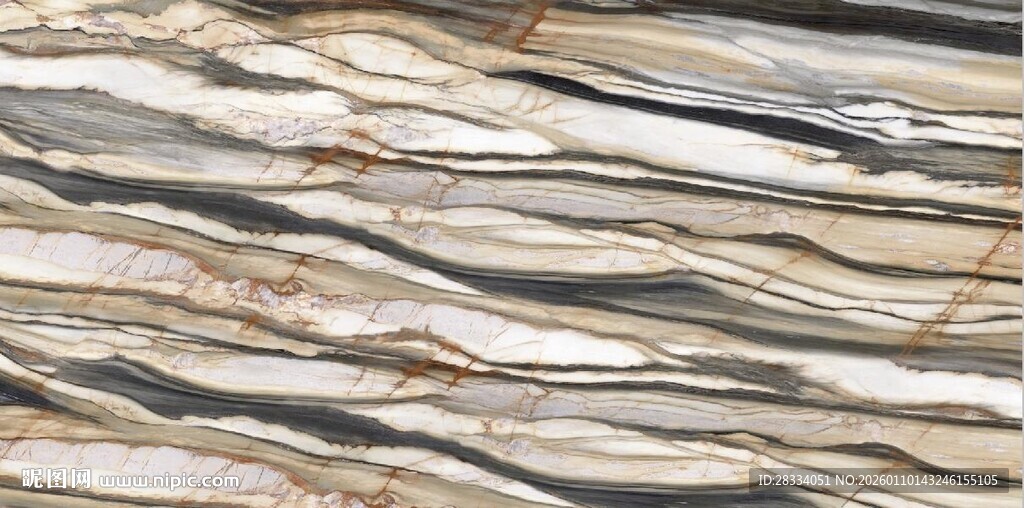 鱼肚金大理石石纹