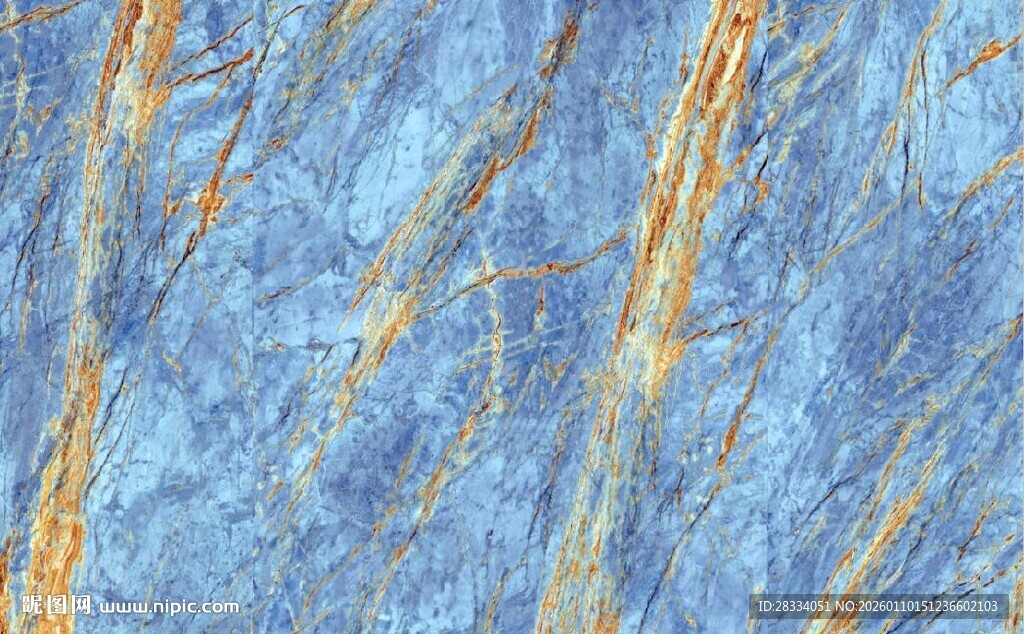 蓝色纹理大理石石纹