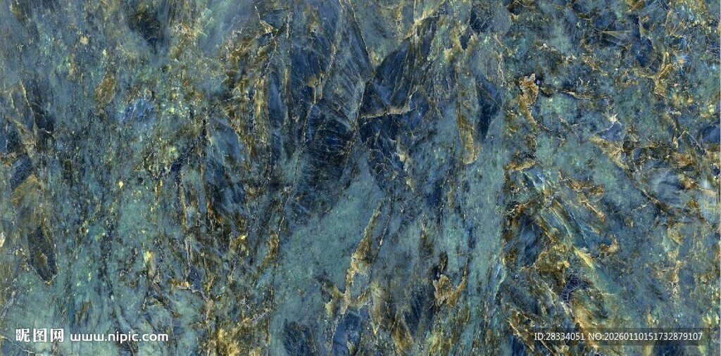 蓝绿色大理石石纹
