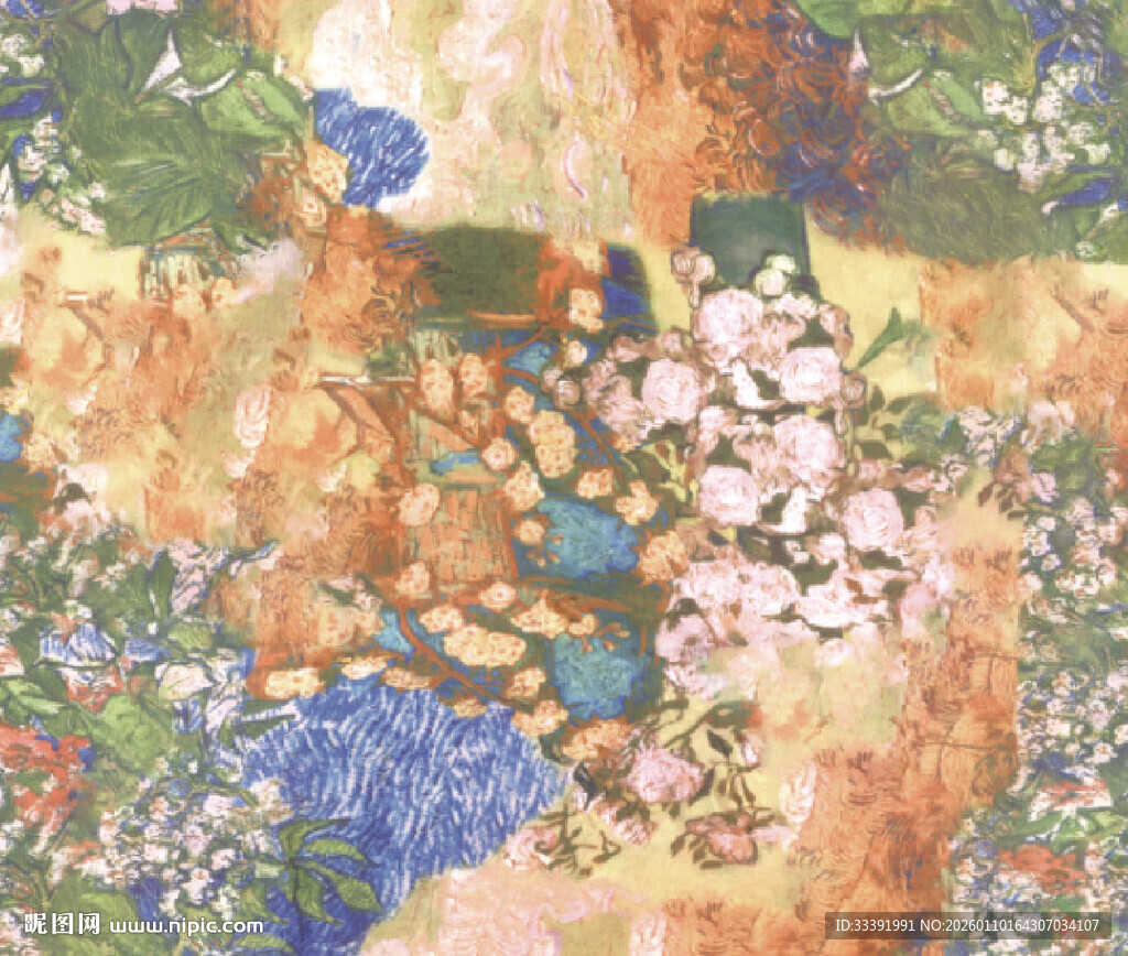 梦幻花卉景观图