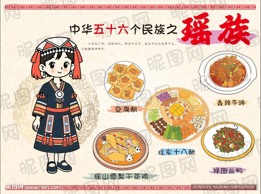 五十六个民族瑶族文化