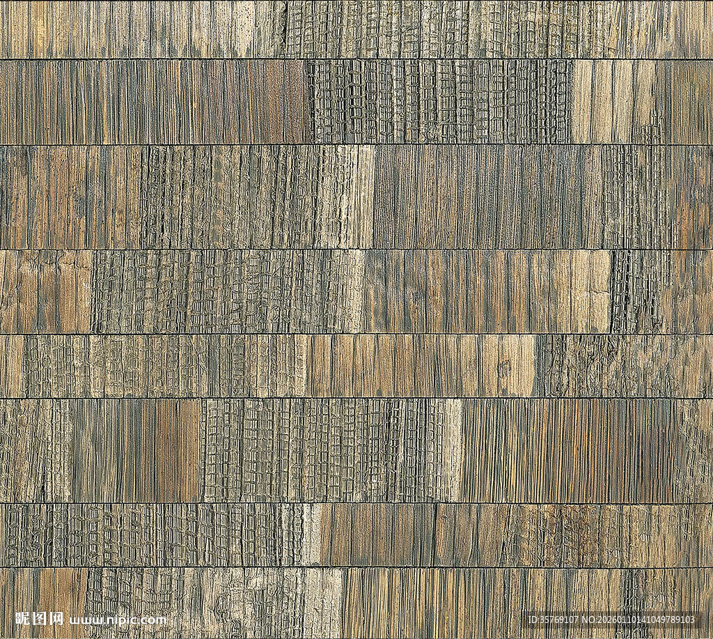 复古木质拼接纹理背景