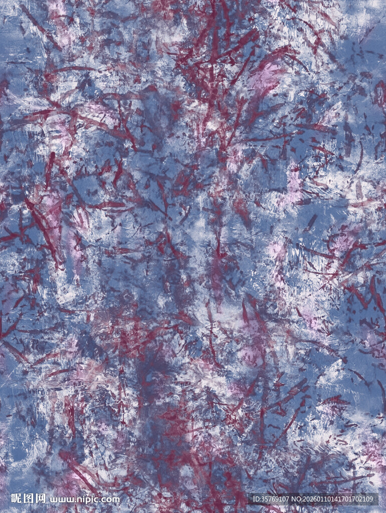 蓝紫交织抽象纹理图案