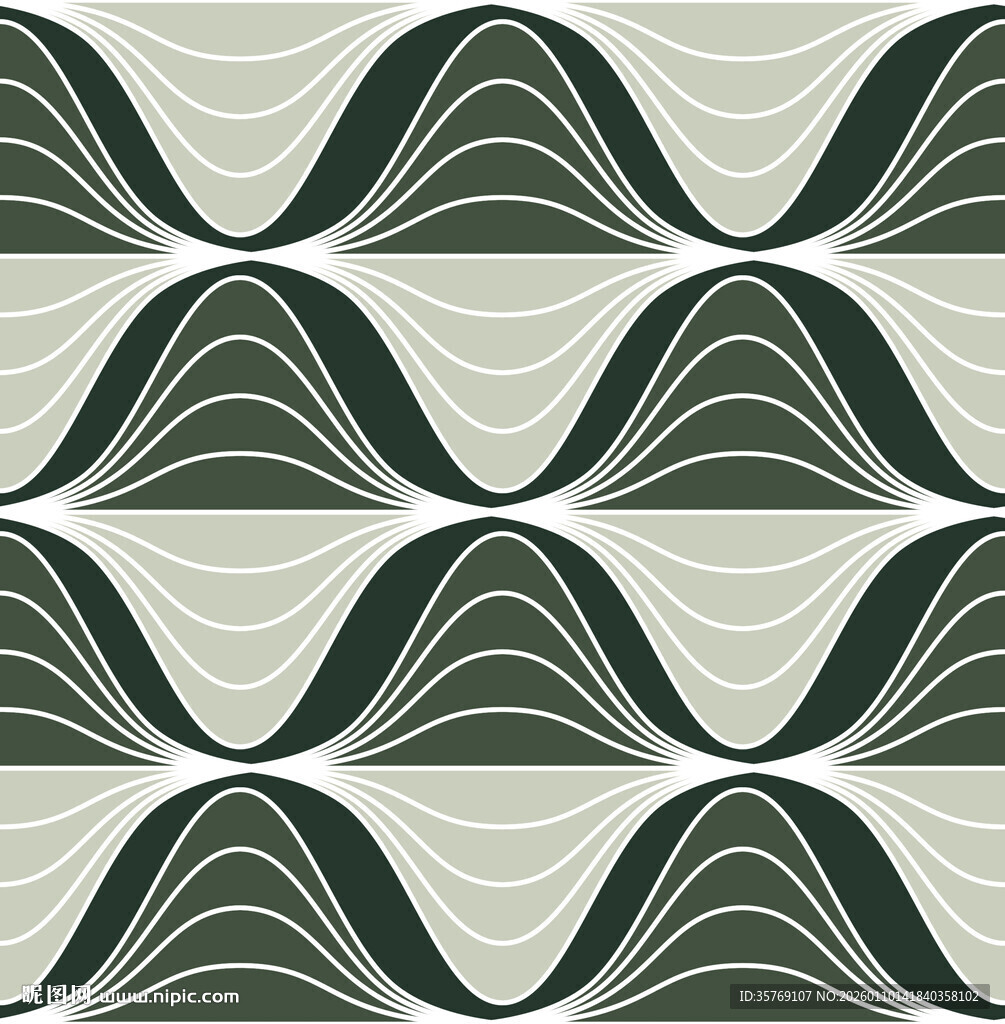 几何波浪图案纹理背景