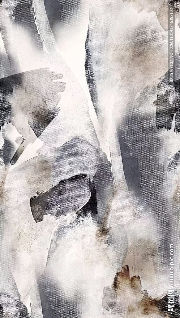 纹理独特的灰白岩石特写