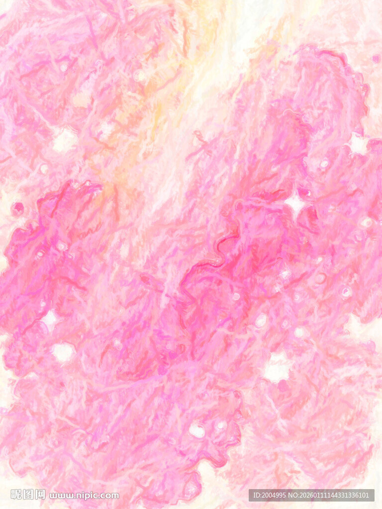 梦幻粉色水彩纹理背景