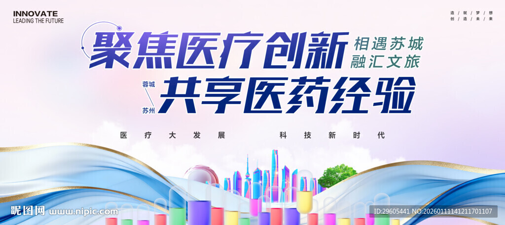 生物医药展板