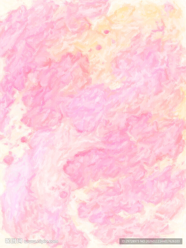 梦幻粉色水彩纹理背景