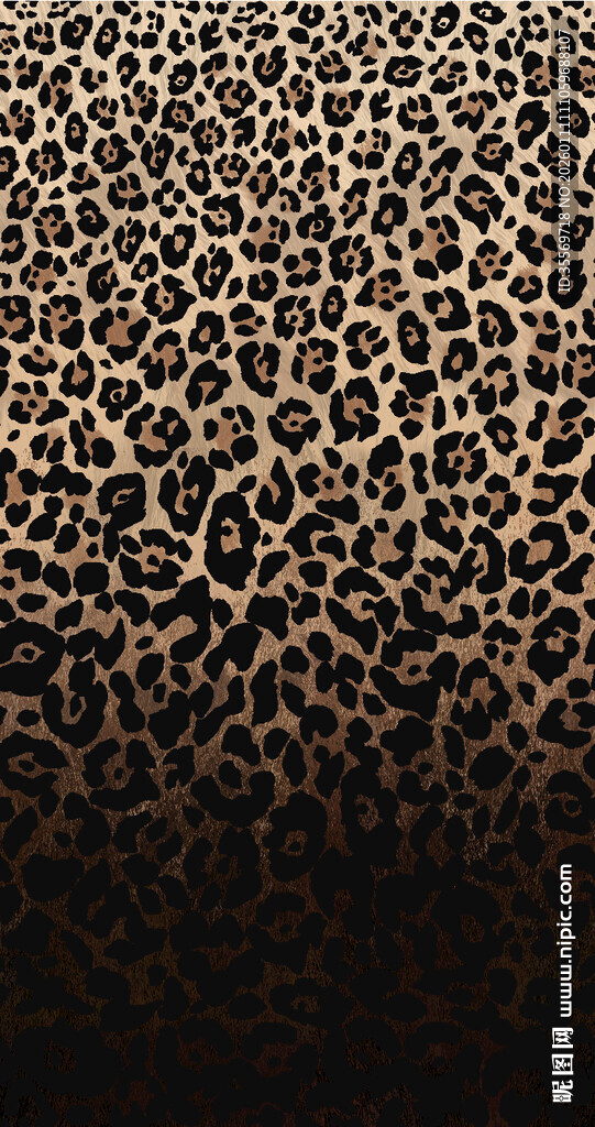 豹纹纹理图案