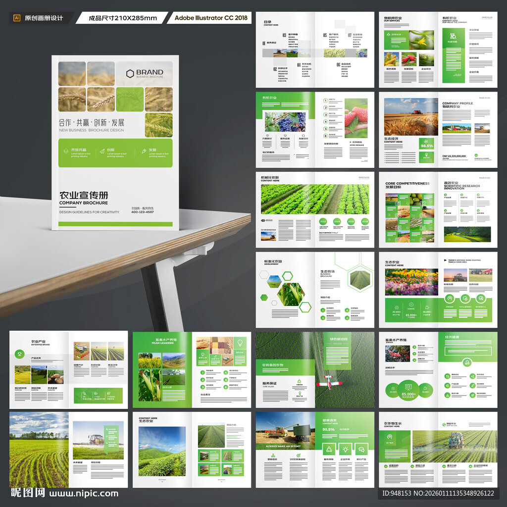 农产品画册