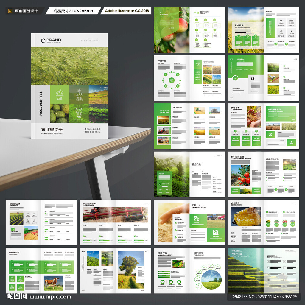 农业宣传册