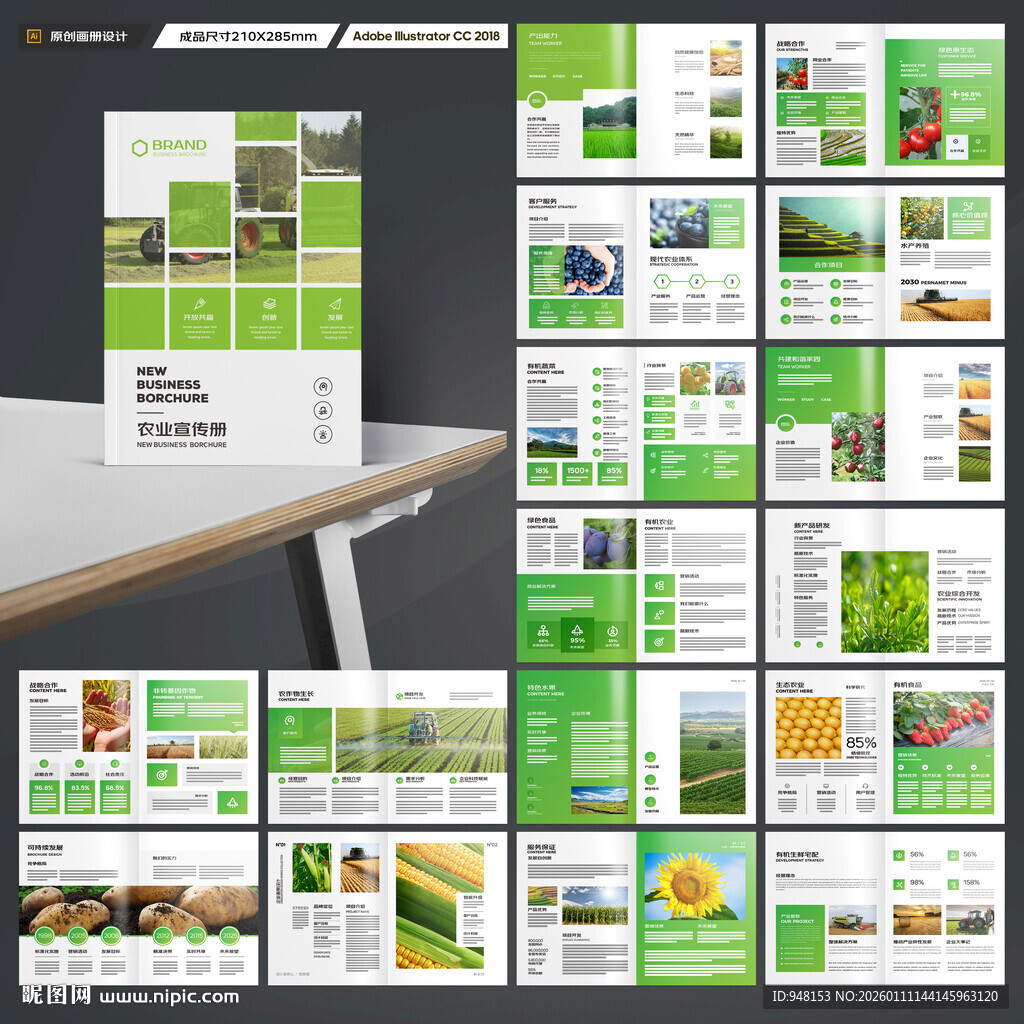 农产品画册