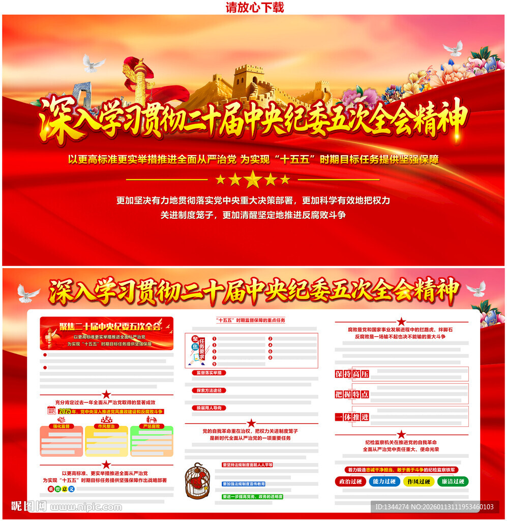 二十届中纪委五次全会