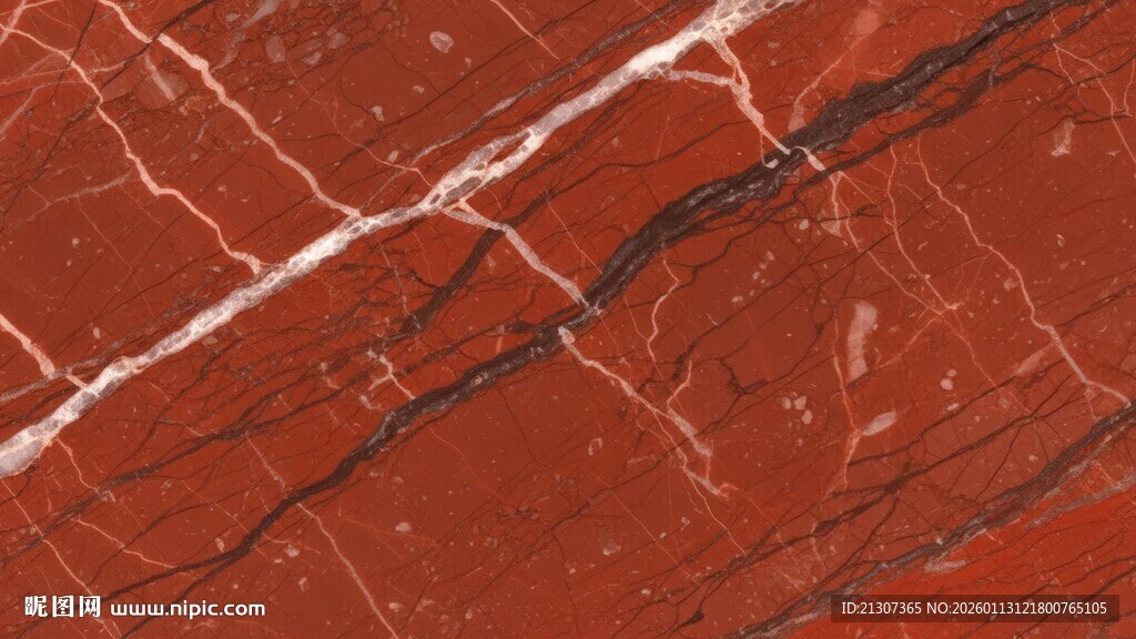 红色大理石纹理图案
