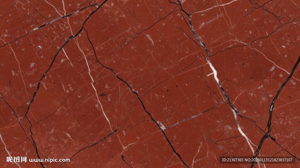 深红大理石纹理