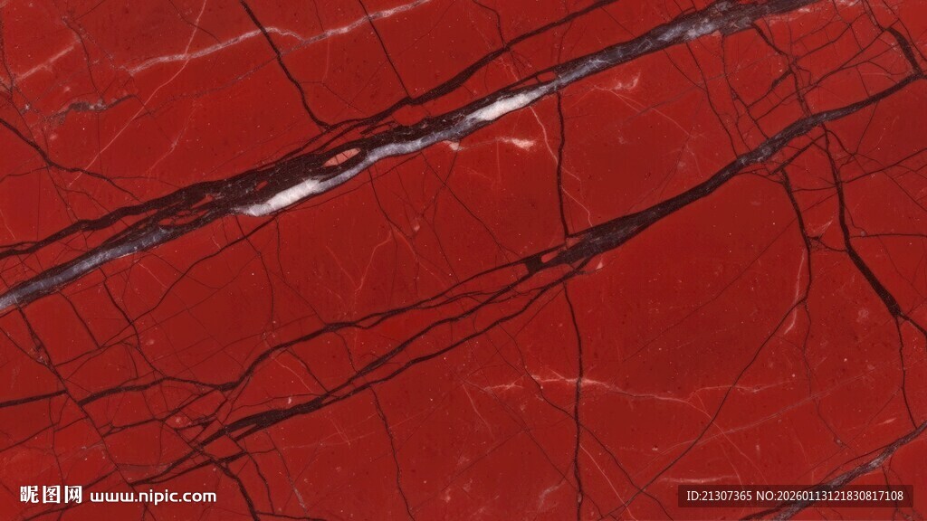 红色大理石纹理图案