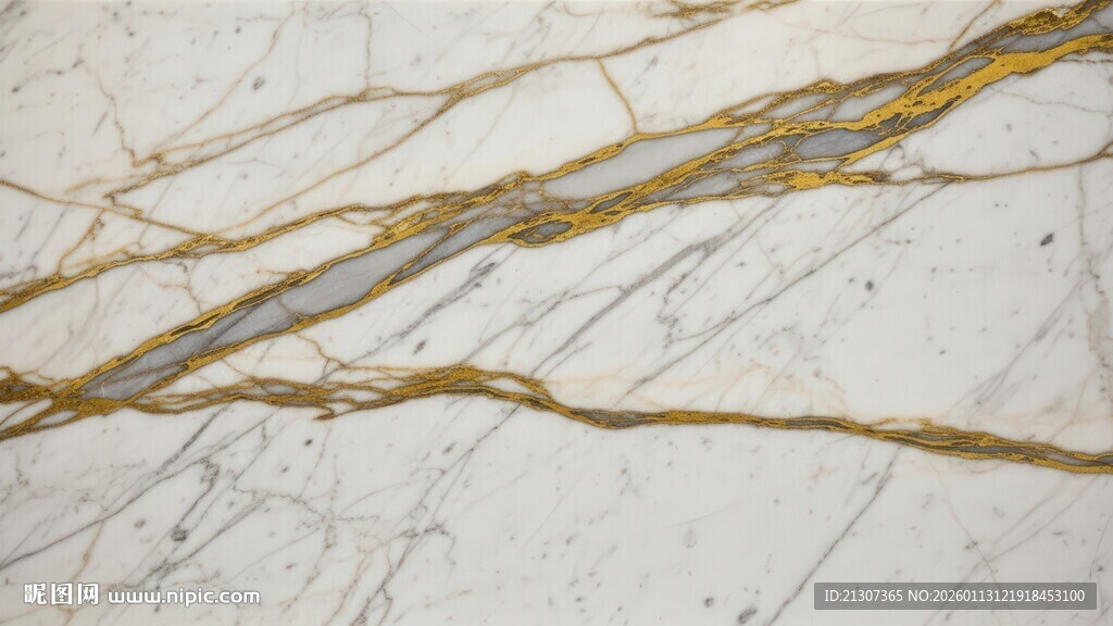 金色纹理大理石图案