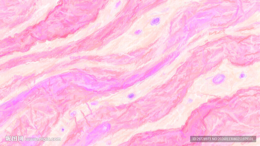 梦幻粉色水彩纹理背景