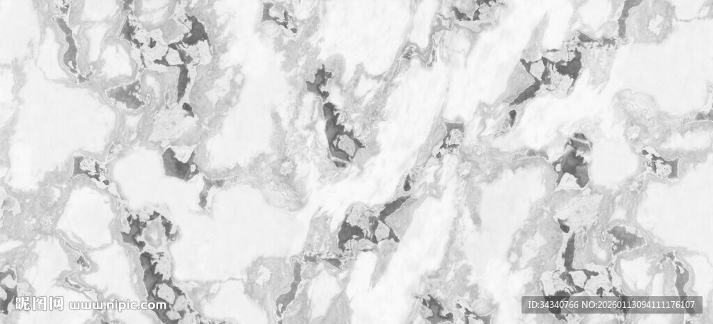 高清白色芬迪白大理石纹奢石