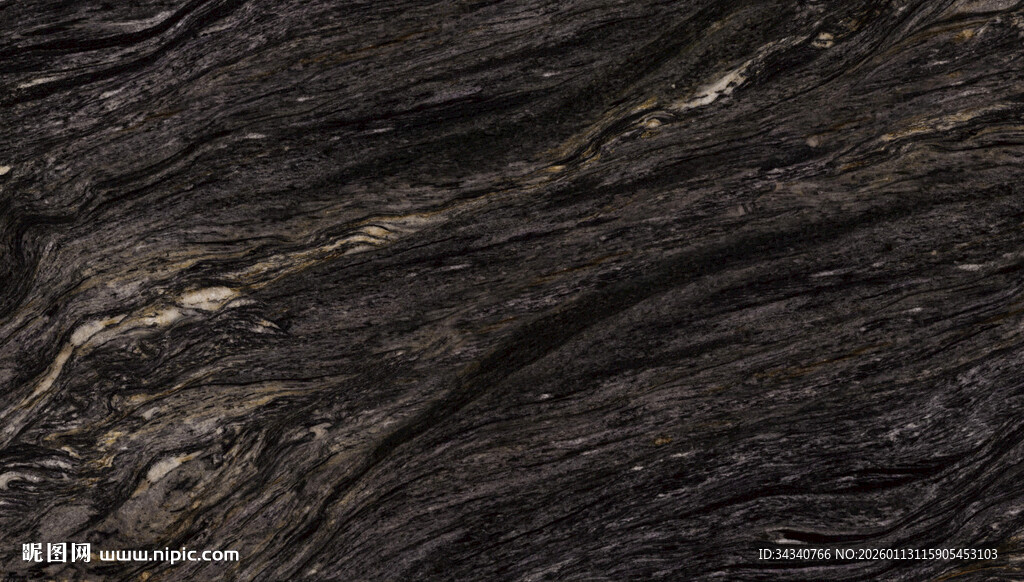 高清黑色大理石纹奢石