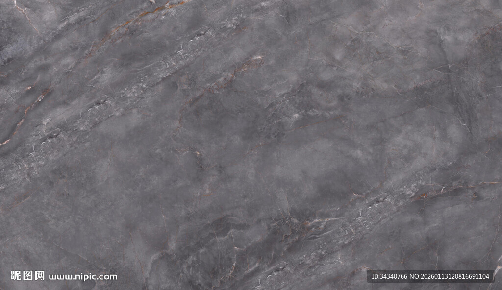高清深灰色大理石纹岩板
