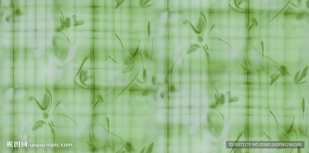 浅绿色格子纹理背景图