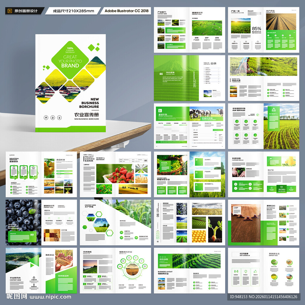 农业宣传册