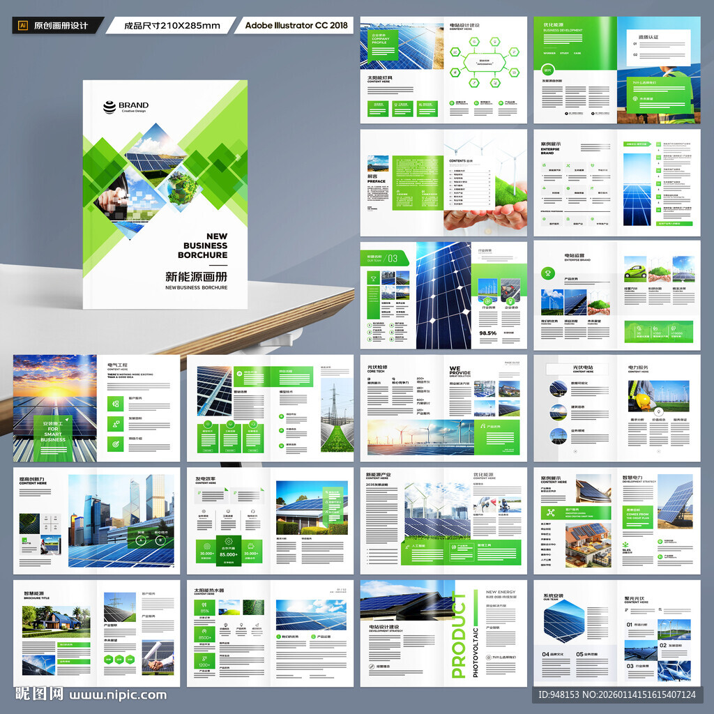 新能源宣传册