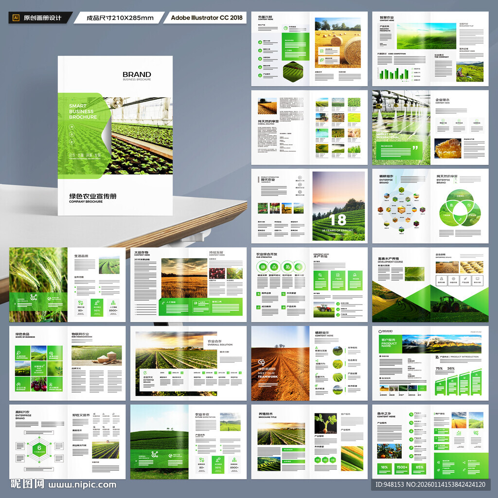 农业合作社画册