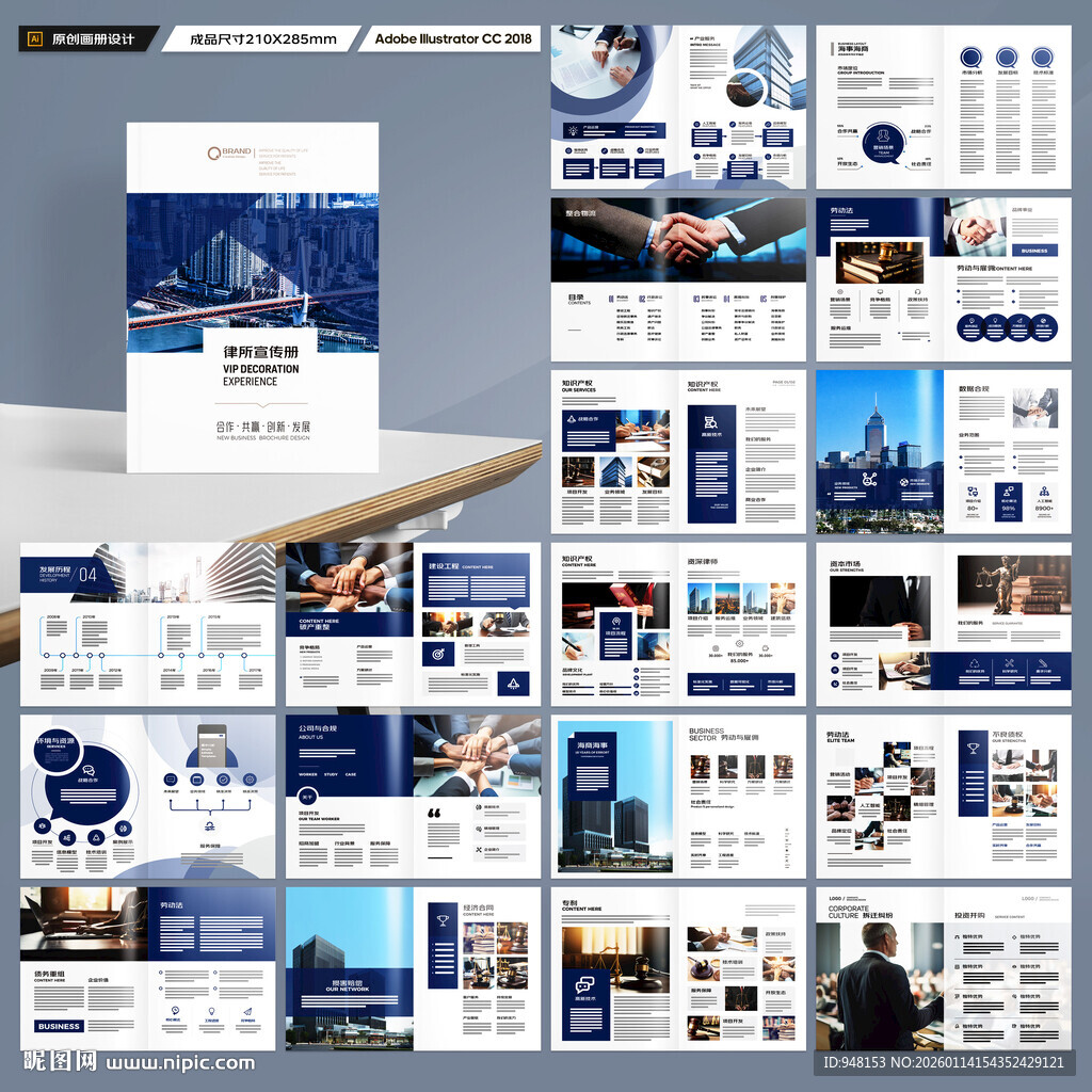 大气律师事务所画册