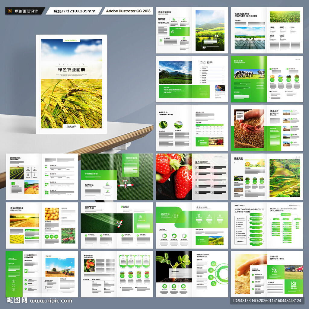 农业科技画册