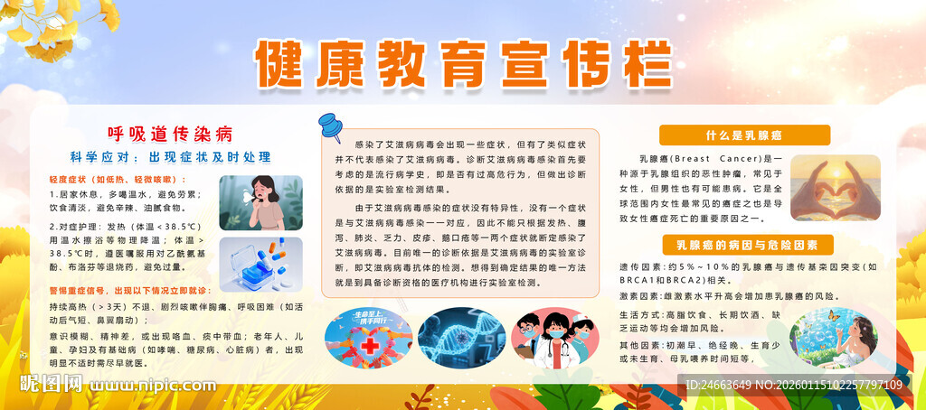 健康教育宣传栏