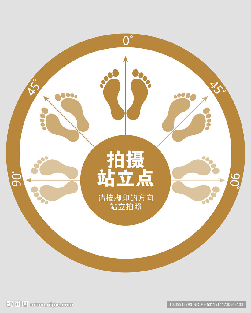 医美机构拍照角度地贴