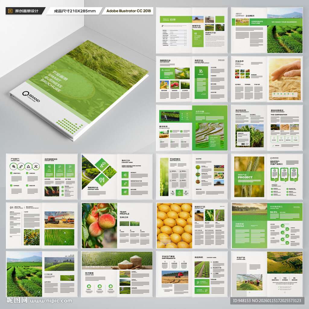 农产品画册