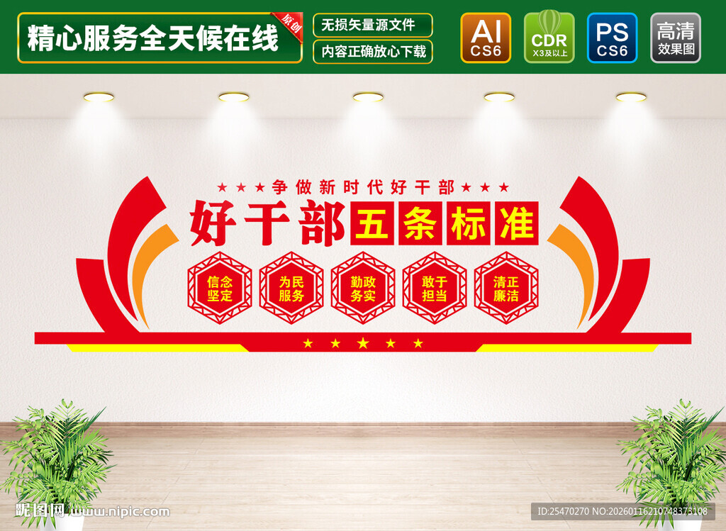 好干部五条标准