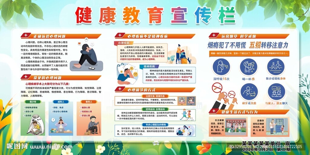 健康教育宣传栏