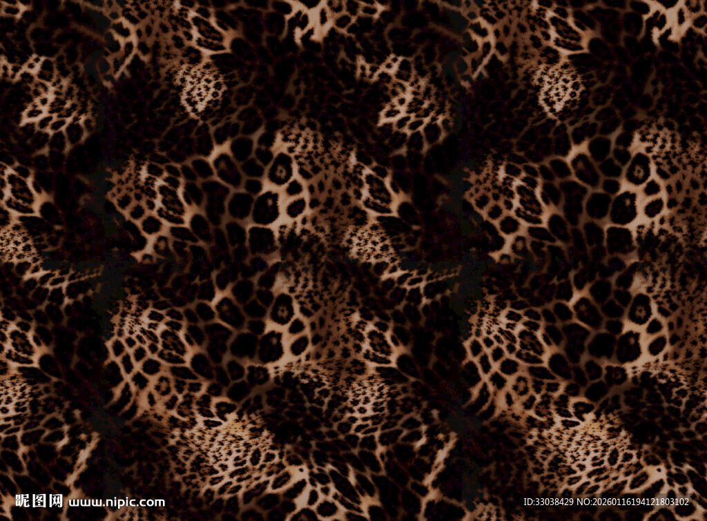 豹纹图案纹理