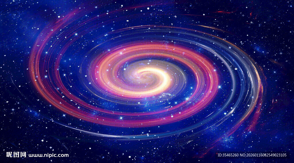 浩瀚星空宇宙背景图