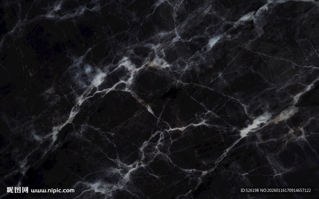 黑色大理石纹理背景