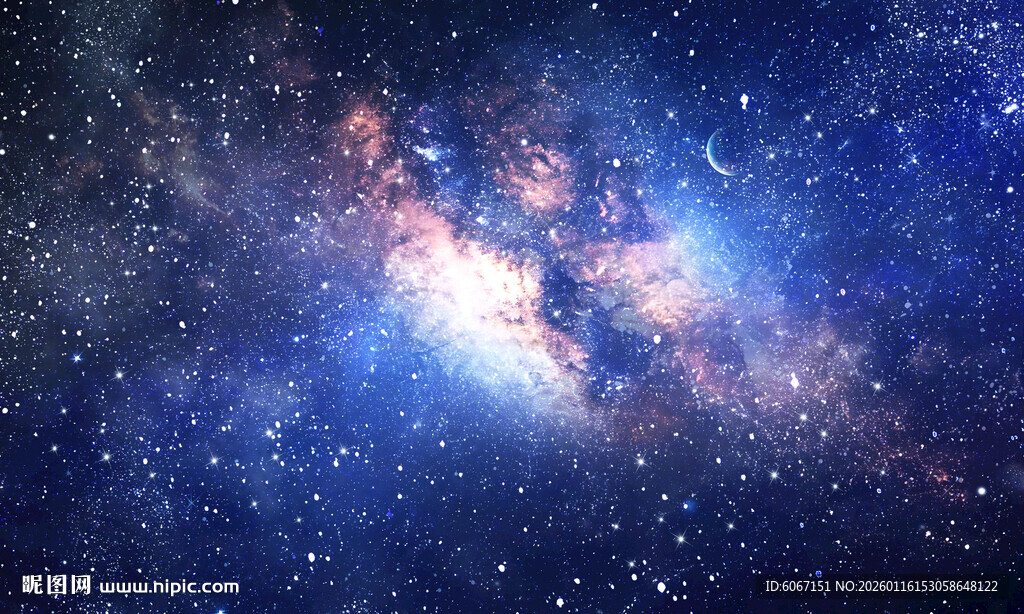 蓝色星空天花软膜