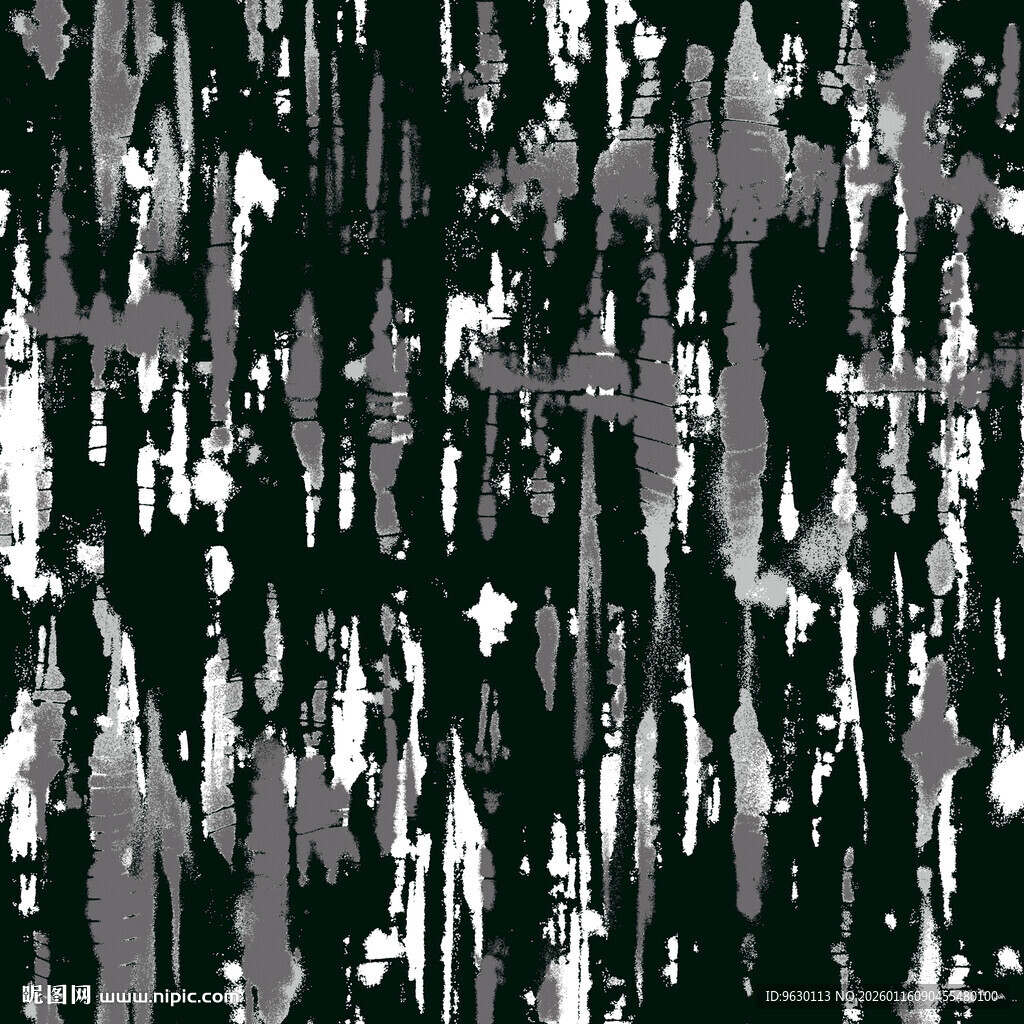 黑白抽象线条纹理图案