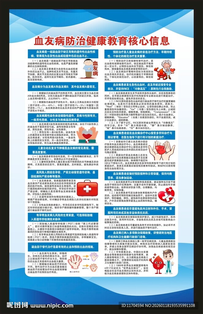 世界血友病日海报