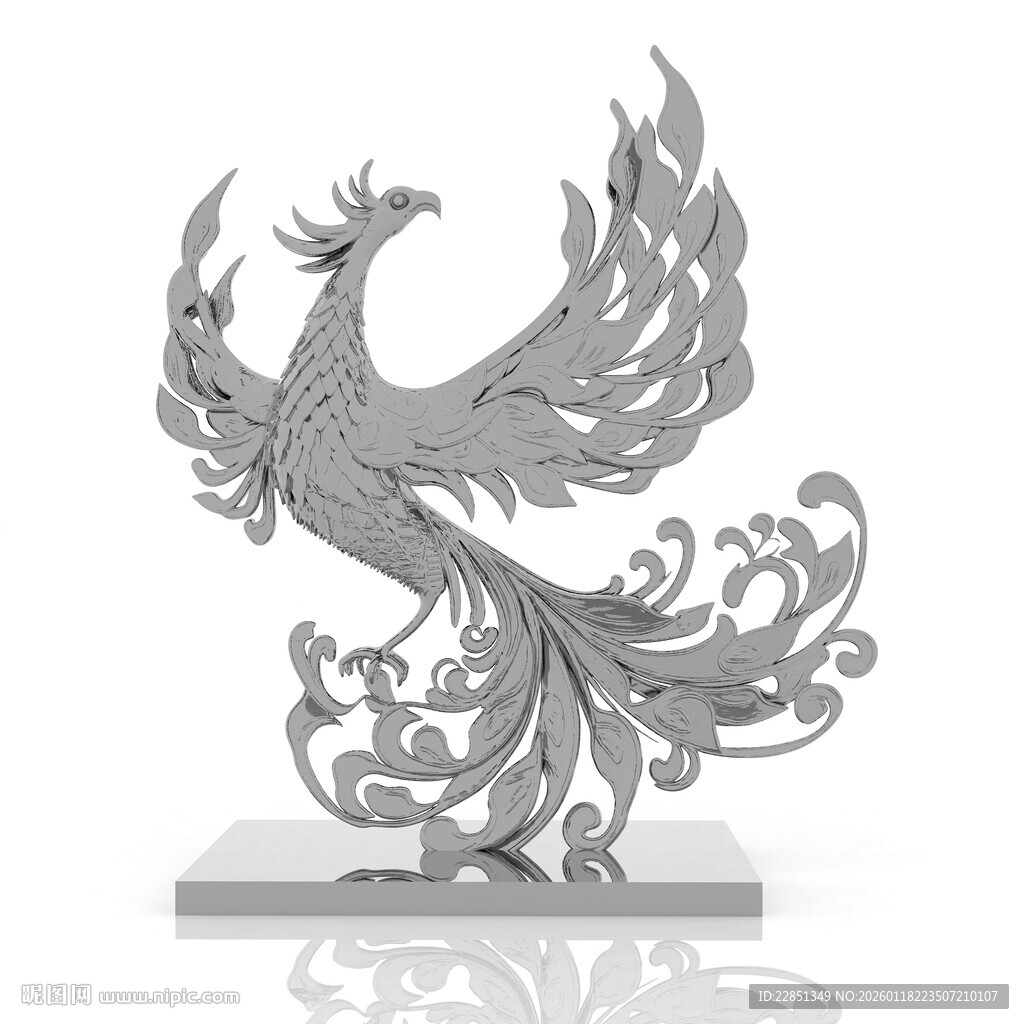 凤凰雕塑