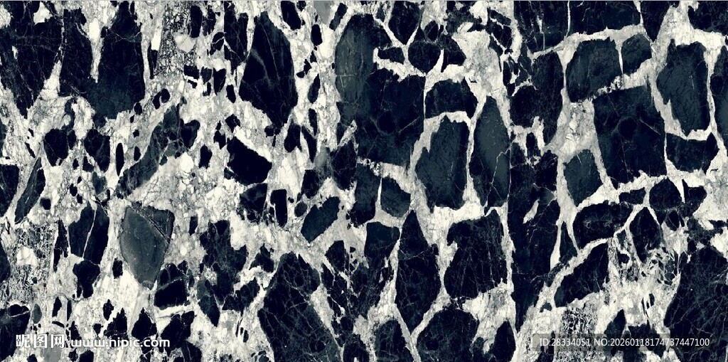 黑白碎石大理石石纹