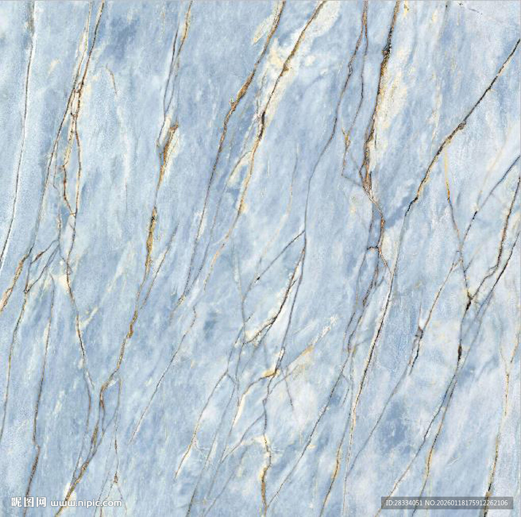 浅蓝色大理石纹理图案