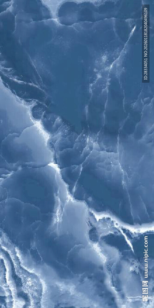 蓝色纹理大理石背景