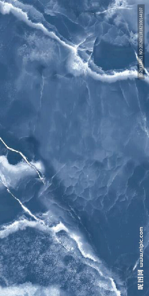 蓝色大理石纹理背景