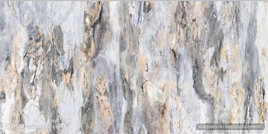 灰白纹理大理石墙面